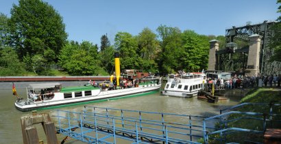  KanalErwachen 2018: Museumsfest des LWL-Industriemuseums Schiffhebewerks Henrichenburg mit Sternfahrt der Wassersportvereine Darstellung 3