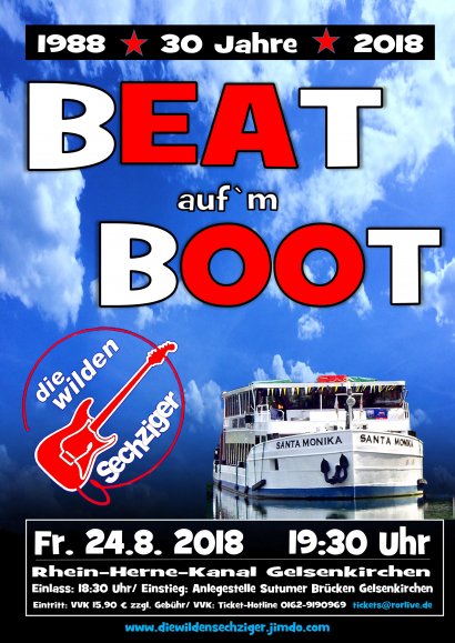 Kulturschiff Gelsenkirchen: Beat auf'm Boot