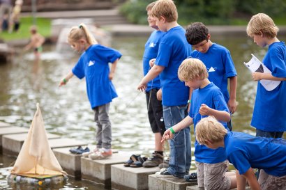 Kulturschiff Herne: Kinder am Kanal: Mit dem Schiff zum Kaisergarten
