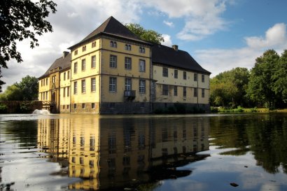 Open-Air-Kino in Schloss Strünkede in Herne