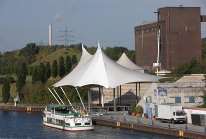 Schifffahrt vom KulturKanal zum Wasserbahnhof Mülheim
